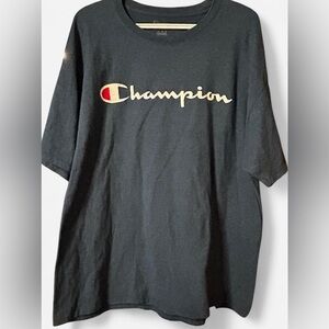 Vintage Champion Script Logo Tee